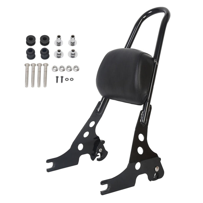 DURAFORCE Sissy Bar Backrest For Harley Sportster Iron 883 1200 Forty Eight 2004-2022