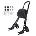 DURAFORCE Sissy Bar Backrest For Harley Sportster Iron 883 1200 Forty Eight 2004-2022