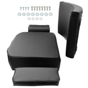 DURAFORCE 4 PCS Seat Cushion Set Kit Fits John Deere Crawler Dozer 420 430 440 1010 2010