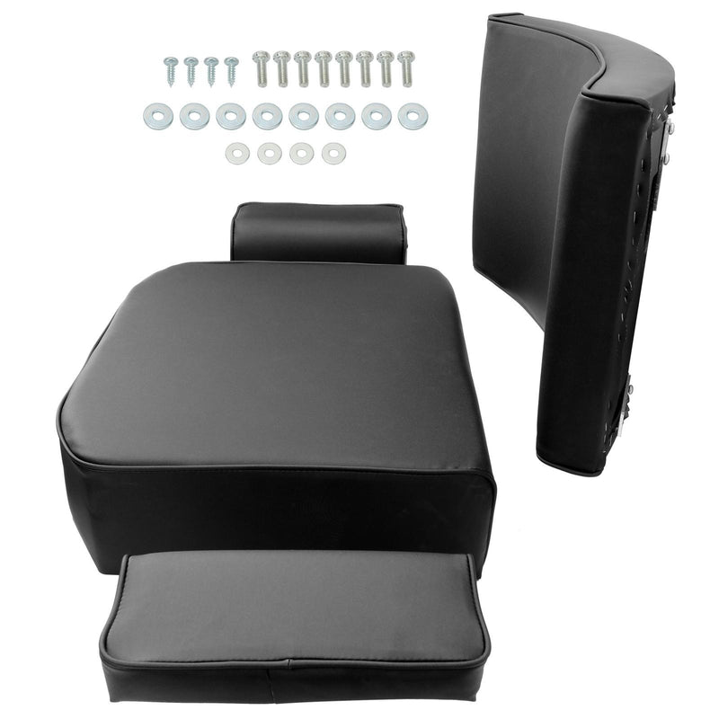 DURAFORCE 4 PCS Seat Cushion Set Kit Fits John Deere Crawler Dozer 420 430 440 1010 2010