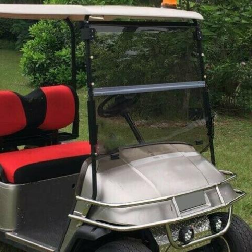 DURAFORCE For EZGO TXT 1994-2013 2014 Golf Cart Folding Windshield Tinted Windscreen