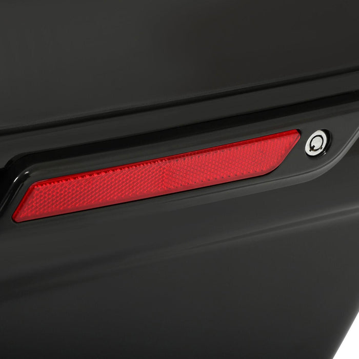 DURAFORCE 5" Stretched Extended Hard Saddle Bags For Harley CVO Street Glide 2014-2024