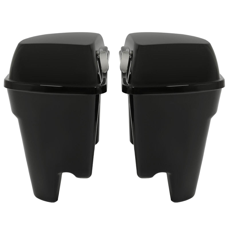 DURAFORCE 5" Stretched Extended Hard Saddle Bags For Harley CVO Street Glide 2014-2024