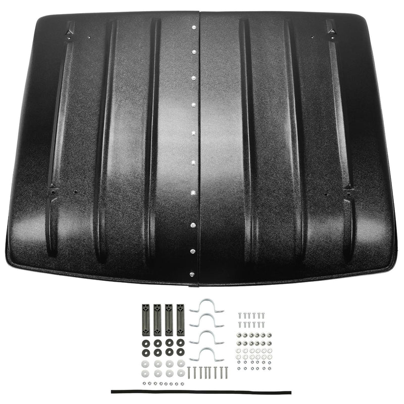 DURAFORCE 2 Piece Hard Top Roof For Kawasaki Mule 600 610 SX 4X4 2005-2023 #KAF600-005B