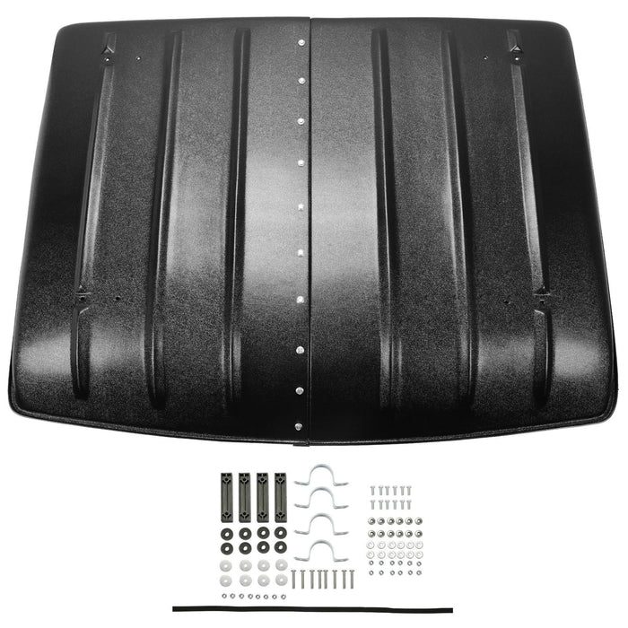 DURAFORCE 2 Piece Hard Top Roof For Kawasaki Mule 600 610 SX 4X4 2005-2023 #KAF600-005B