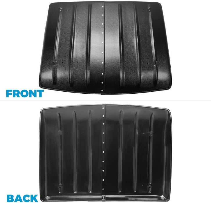 DURAFORCE 2 Piece Hard Top Roof For Kawasaki Mule 600 610 SX 4X4 2005-2023 #KAF600-005B