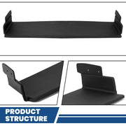 DURAFORCE Fit For 1979-1985 Cadillac Eldorado Black Front+Rear Bumper Fillers Set Of 11