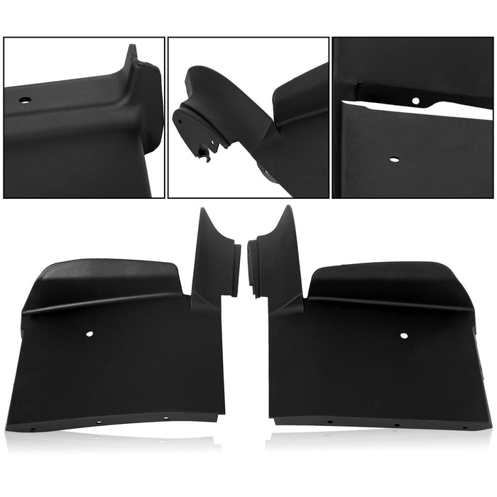 DURAFORCE Fit For 1979-1985 Cadillac Eldorado Black Front+Rear Bumper Fillers Set Of 11
