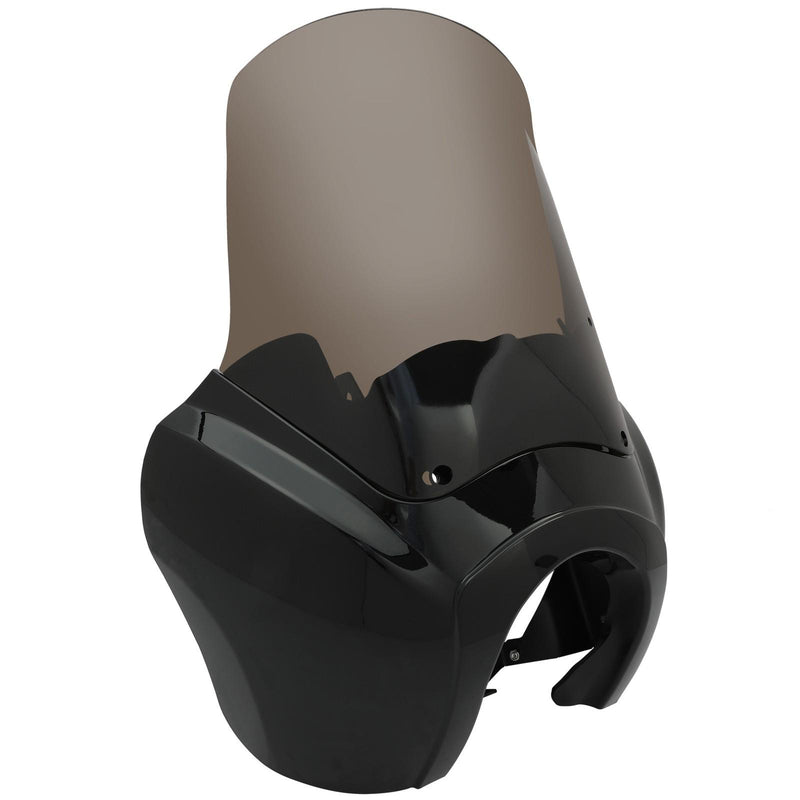 DURAFORCE Front Fairings w/ Smoke 15'' Windshield For Harley Dyna Super Glide T-sport FXR