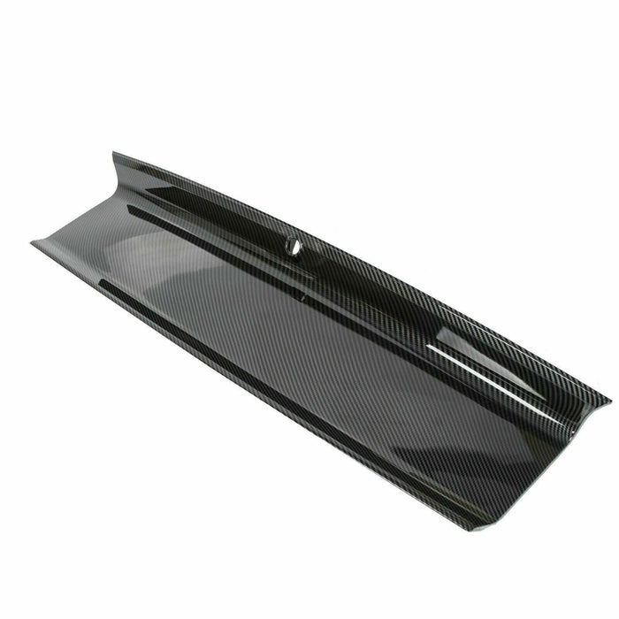 DURAFORCE FOR 2015-2021-2023 FORD MUSTANG CARBON FIBER LOOK TRUNK PANEL DECKLID TRIM COVER