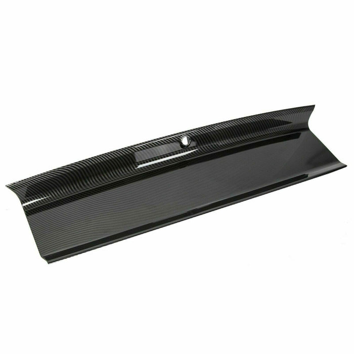 DURAFORCE FOR 2015-2021-2023 FORD MUSTANG CARBON FIBER LOOK TRUNK PANEL DECKLID TRIM COVER