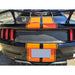 DURAFORCE FOR 2015-2021-2023 FORD MUSTANG CARBON FIBER LOOK TRUNK PANEL DECKLID TRIM COVER
