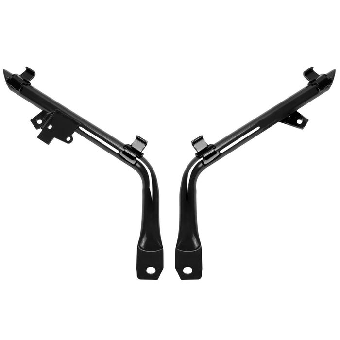 DURAFORCE Lowered Bracket Black Ultra Low Seat Frame Bars For Honda 03-20 Ruckus 50/Zoomer