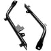 DURAFORCE Lowered Bracket Black Ultra Low Seat Frame Bars For Honda 03-20 Ruckus 50/Zoomer