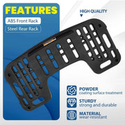 DURAFORCE Front Rack Black Fit For 1995-2004 Polaris Magnum 325 330 500 700 Sportsman 335
