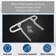 DURAFORCE Rear Wide Aluminum Bumper Grab bar For Yamaha YFZ450 2010-2013