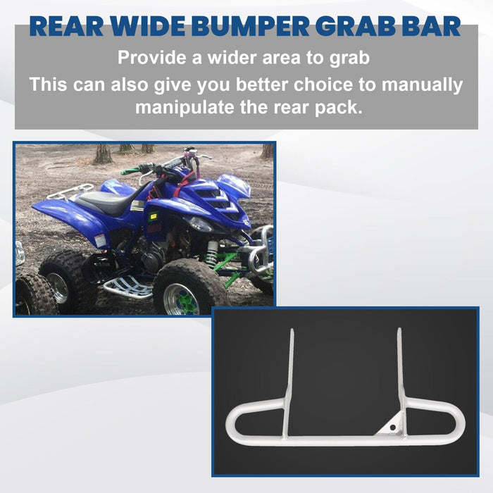 DURAFORCE Rear Wide Aluminum Bumper Grab bar For Yamaha YFZ450 2010-2013