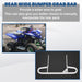 DURAFORCE Rear Wide Aluminum Bumper Grab bar For Yamaha YFZ450 2010-2013