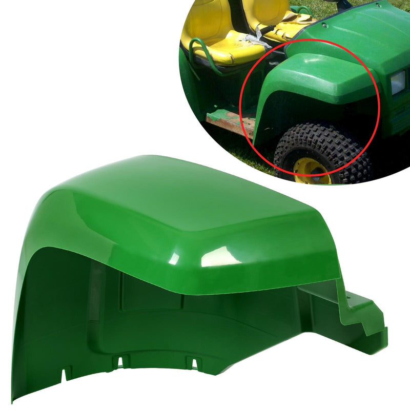 DURAFORCE Passenger Side Green Front Right Fender for John Deere Gator 4X2 6X4 AM125669