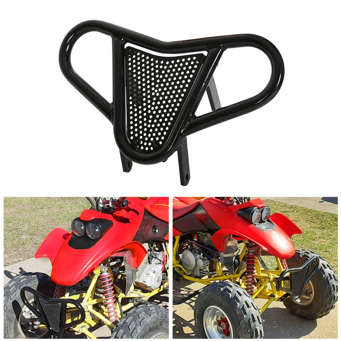 DURAFORCE Front Aluminum Bumper For Suzuki LTZ400 2003-2014 / Kawasaki KFX400 2003-2006