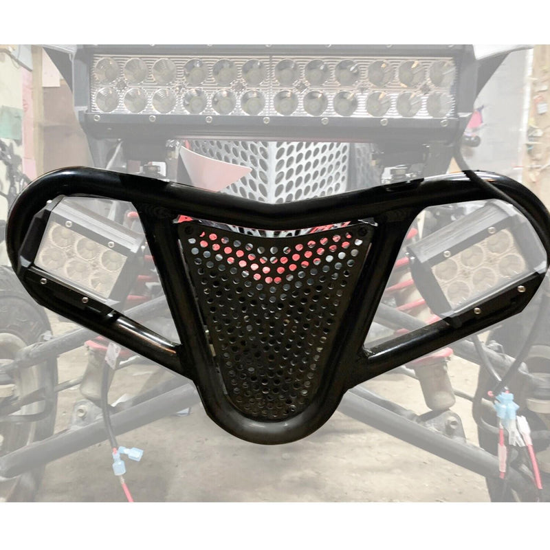 DURAFORCE Front Aluminum Bumper For Suzuki LTZ400 2003-2014 / Kawasaki KFX400 2003-2006