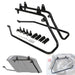 DURAFORCE Hard Saddlebags Saddle Bag Conversion Bracket Mount For Harley Softail Fatboy