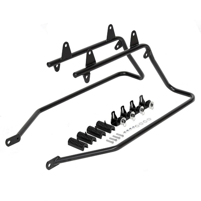 DURAFORCE Hard Saddlebags Saddle Bag Conversion Bracket Mount For Harley Softail Fatboy