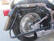 DURAFORCE Hard Saddlebags Saddle Bag Conversion Bracket Mount For Harley Softail Fatboy