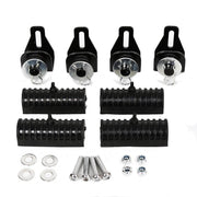 DURAFORCE Hard Saddlebags Saddle Bag Conversion Bracket Mount For Harley Softail Fatboy