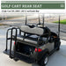DURAFORCE Rear Flip Seat Kit Back Seat w/Grab Bar For Club Car DS 2000-2013 Golf Cart