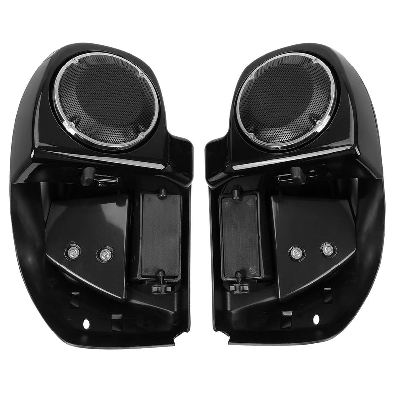 DURAFORCE Lower Fairing 6.5" Speaker Box Pod Fit For Harley Touring Street Glide 14-24