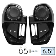 DURAFORCE Lower Fairing 6.5" Speaker Box Pod Fit For Harley Touring Street Glide 14-24