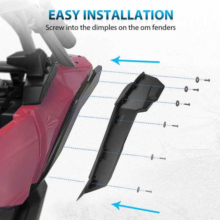 DURAFORCE Fender Flares For Can Am Maverick X3 / MAX Turbo R RR 2017-2024 # 715002973