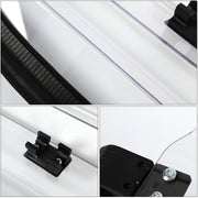 DURAFORCE For 14-18 Polaris RZR XP 1000 /S4 S RZR 900 Full Flip Up Split Windshield 2-IN-1