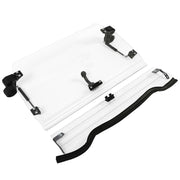 DURAFORCE For 14-18 Polaris RZR XP 1000 /S4 S RZR 900 Full Flip Up Split Windshield 2-IN-1
