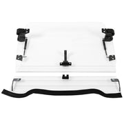 DURAFORCE For 14-18 Polaris RZR XP 1000 /S4 S RZR 900 Full Flip Up Split Windshield 2-IN-1