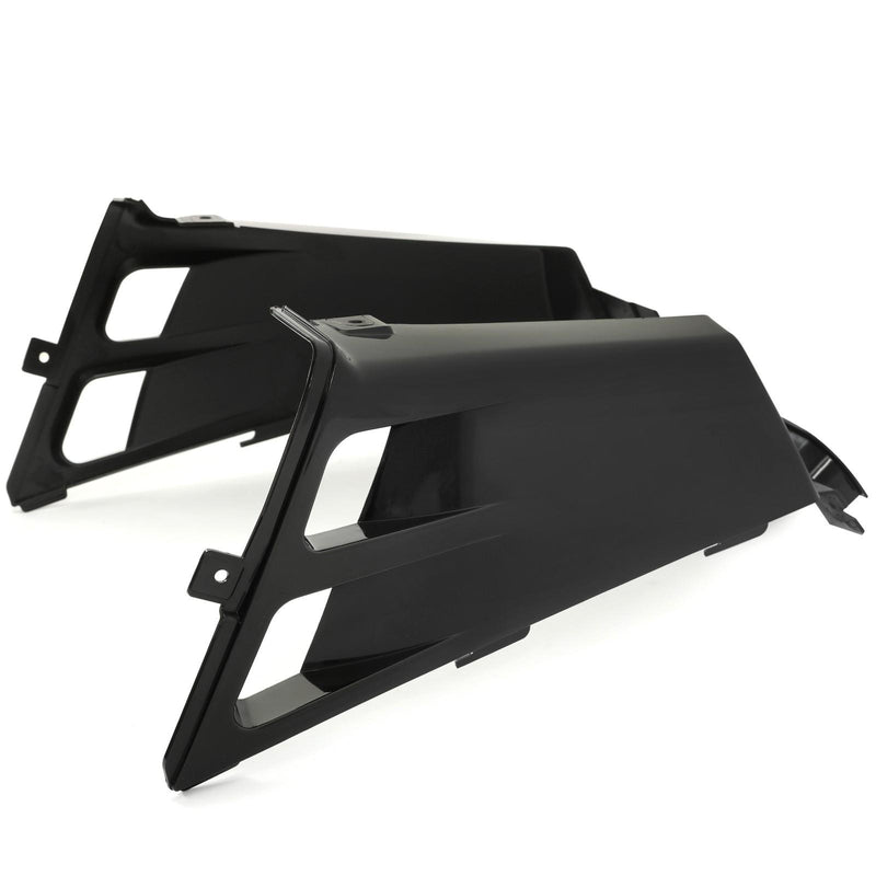 DURAFORCE Black Radiator Cover Grill & Gas Tank Side Covers For Yamaha Banshee 1987-2006