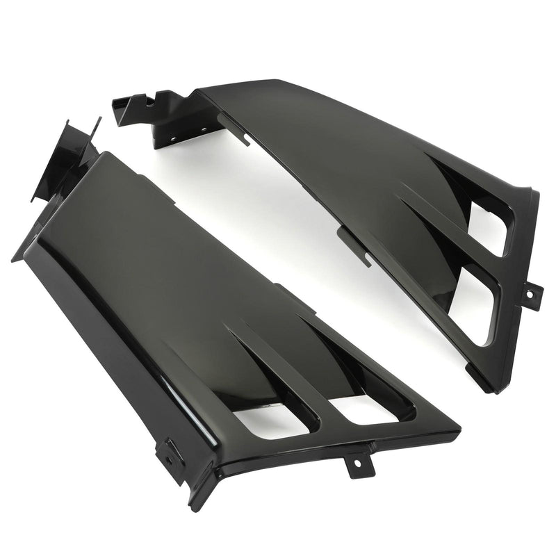 DURAFORCE Black Radiator Cover Grill & Gas Tank Side Covers For Yamaha Banshee 1987-2006