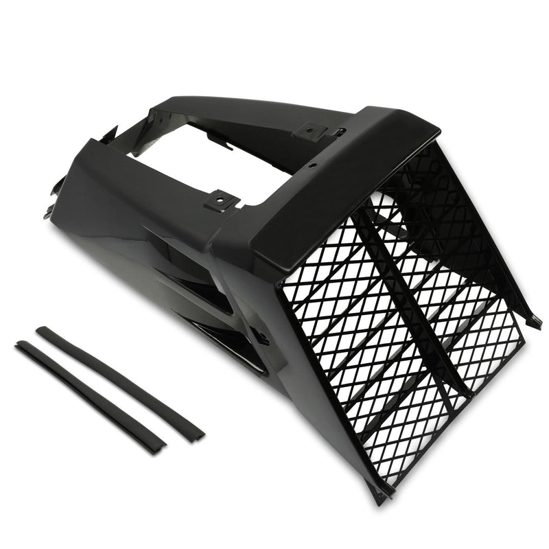 DURAFORCE Black Radiator Cover Grill & Gas Tank Side Covers For Yamaha Banshee 1987-2006