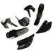 DURAFORCE Restyled Plastics Kit Set Black For Kawasaki KX85 KX100 2001-2013 Motorcycle