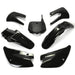 DURAFORCE Restyled Plastics Kit Set Black For Kawasaki KX85 KX100 2001-2013 Motorcycle