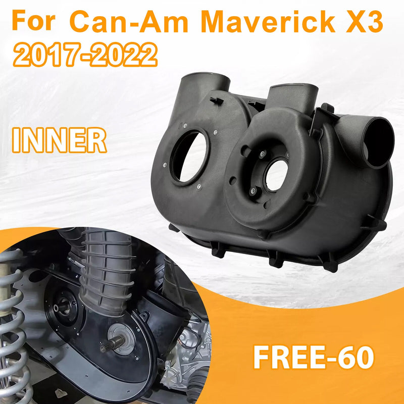 DURAFORCE Inner Variator Clutch Plate Belt Cover For 17-22 Can Am Maverick X3 420212605