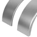 DURAFORCE Pair of Steel Round Single Axle Trailer Fenders & Fender Backs For 14"-16" Wheel
