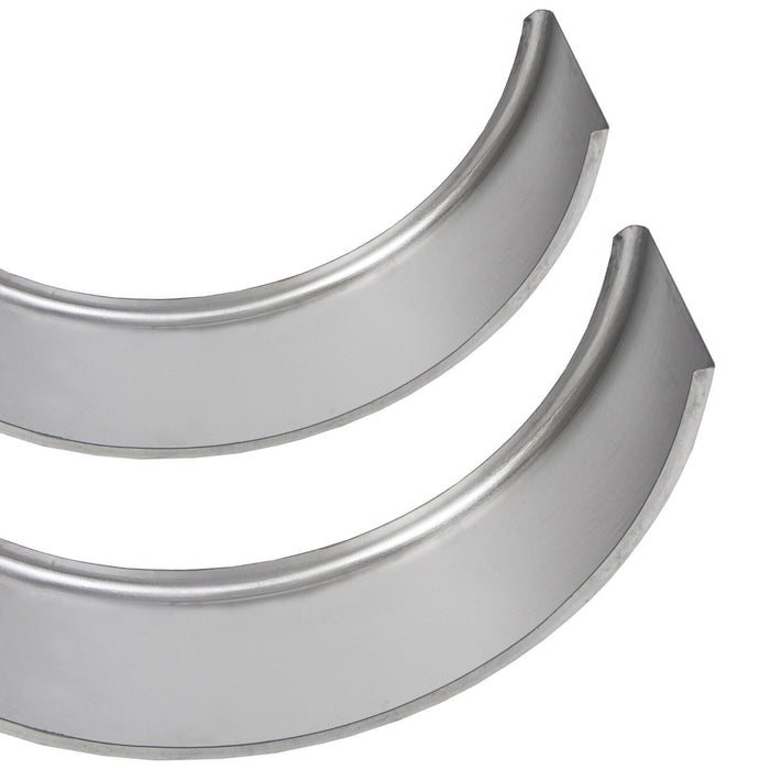 DURAFORCE Pair of Steel Round Single Axle Trailer Fenders & Fender Backs For 14"-16" Wheel