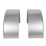 DURAFORCE Pair of Steel Round Single Axle Trailer Fenders & Fender Backs For 14"-16" Wheel
