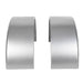 DURAFORCE Pair of Steel Round Single Axle Trailer Fenders & Fender Backs For 14"-16" Wheel