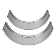 DURAFORCE Pair of Steel Round Single Axle Trailer Fenders & Fender Backs For 14"-16" Wheel