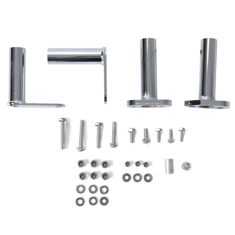DURAFORCE For Honda TRX 450R 450ER Sportrax 450 All Year Nerf Bars Pro Peg Heel Guard Blue