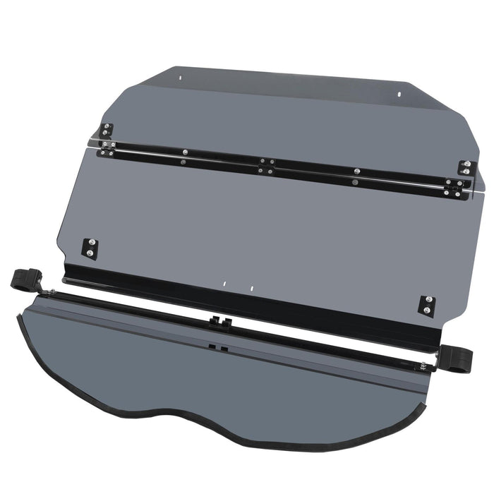 DURAFORCE 2-IN-1 Flip Smoked Windshield for Can-Am Maverick X3 (64"/ 72") 2017-2025