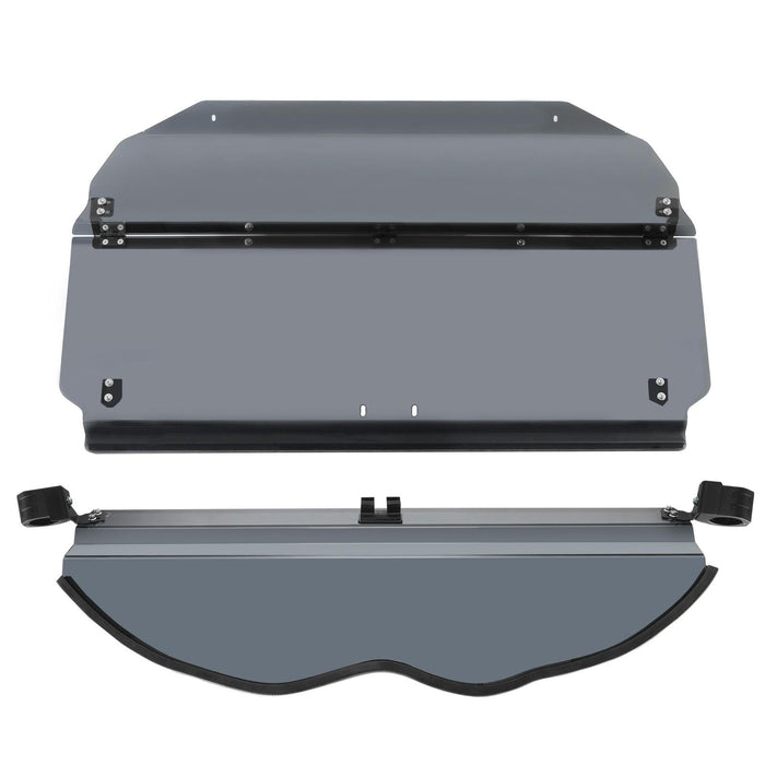 DURAFORCE 2-IN-1 Flip Smoked Windshield for Can-Am Maverick X3 (64"/ 72") 2017-2025